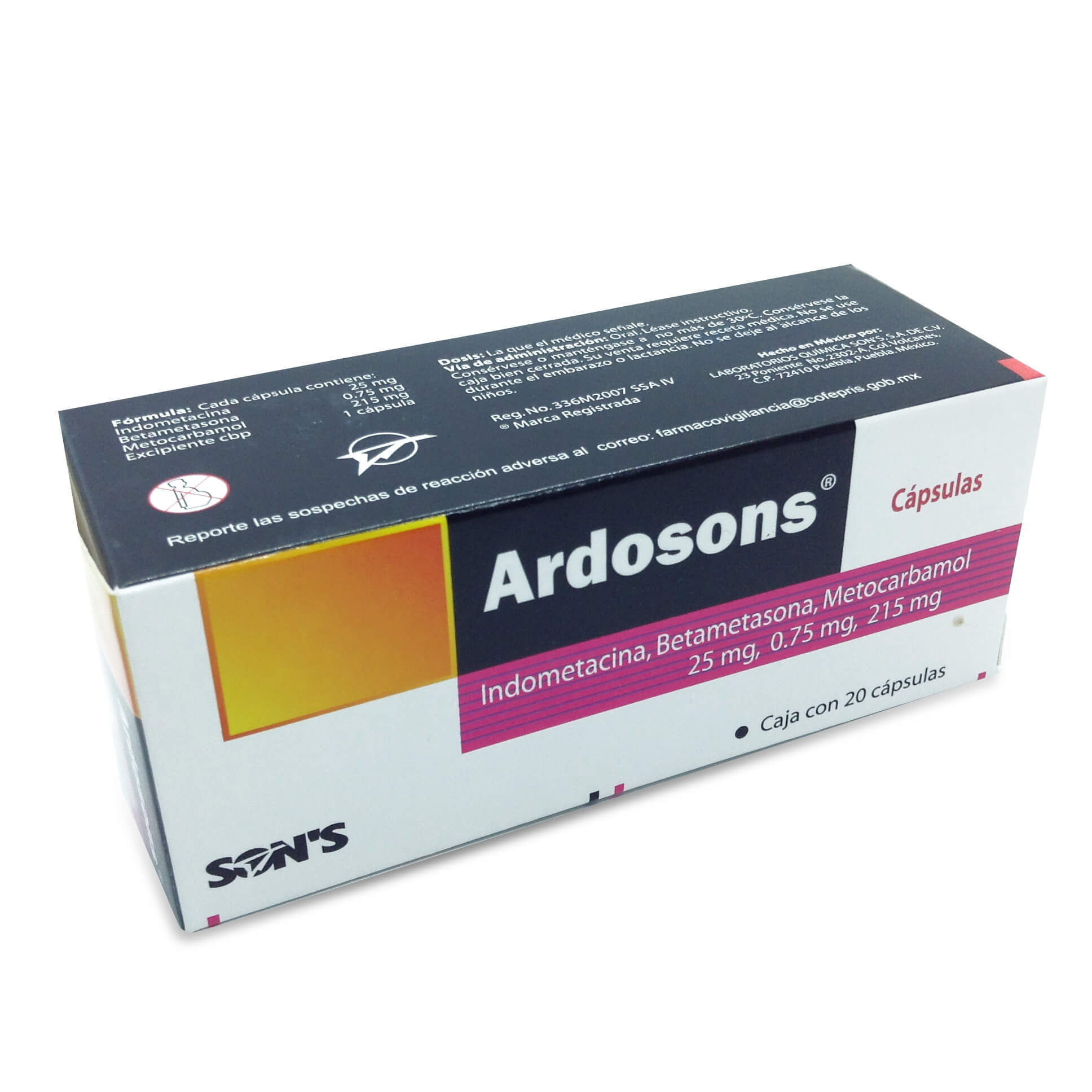 Ardosons Capsules- DATOS