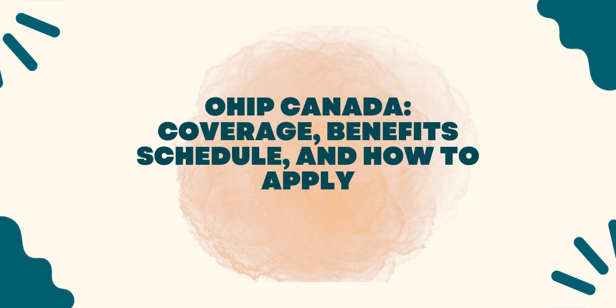 OHIP Canada: Coverage, Benefits Schedule: DATOS