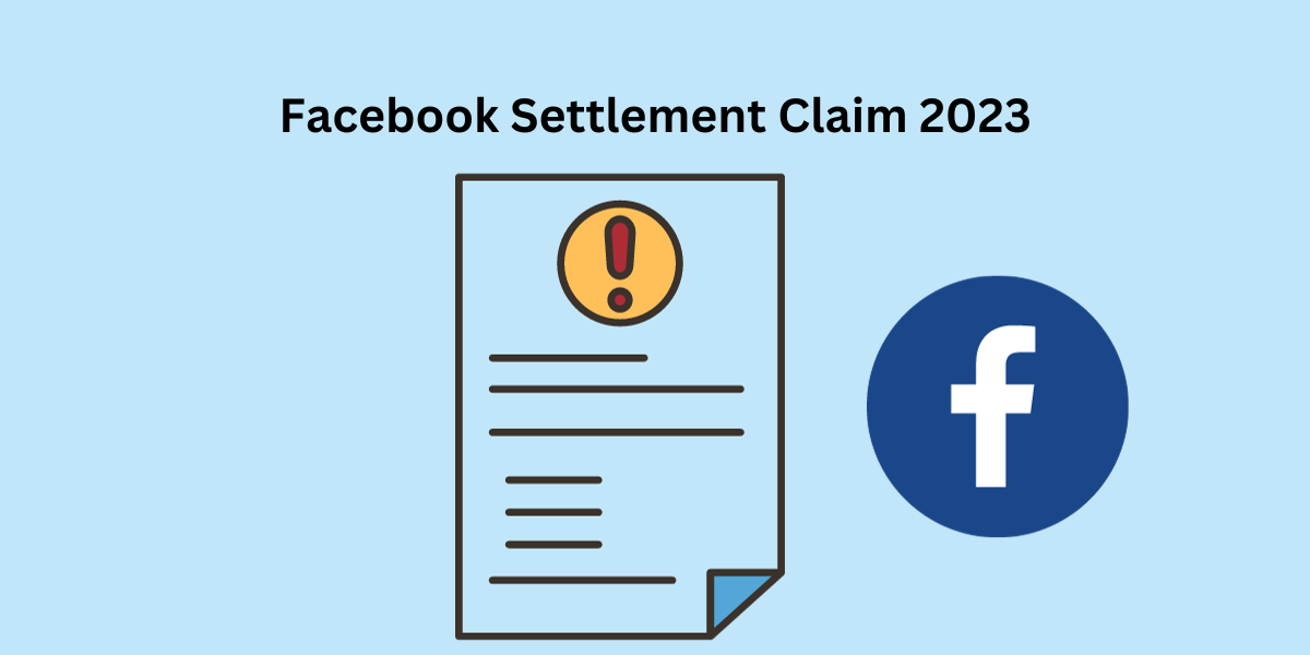 Facebook Settlement Claim 2023 DATOS