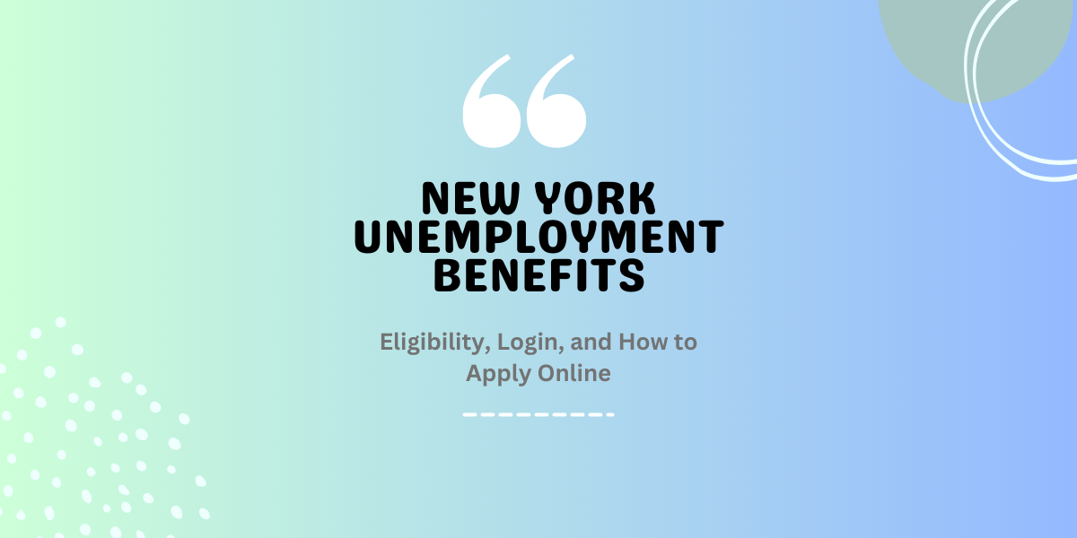 New York Unemployment Benefits