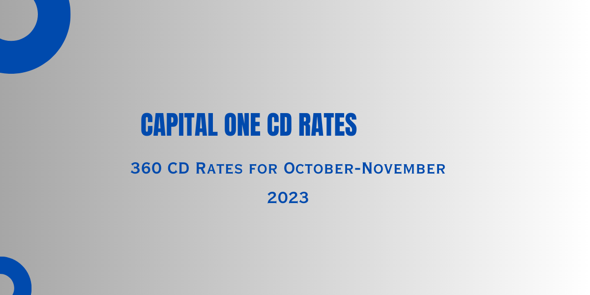 Capital One CD Rates- DATOS