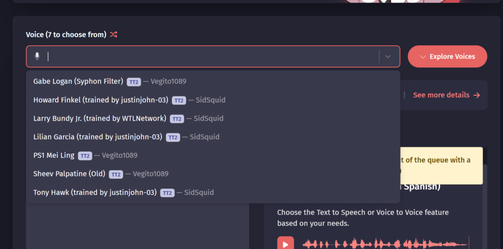 fakeyou homepage
