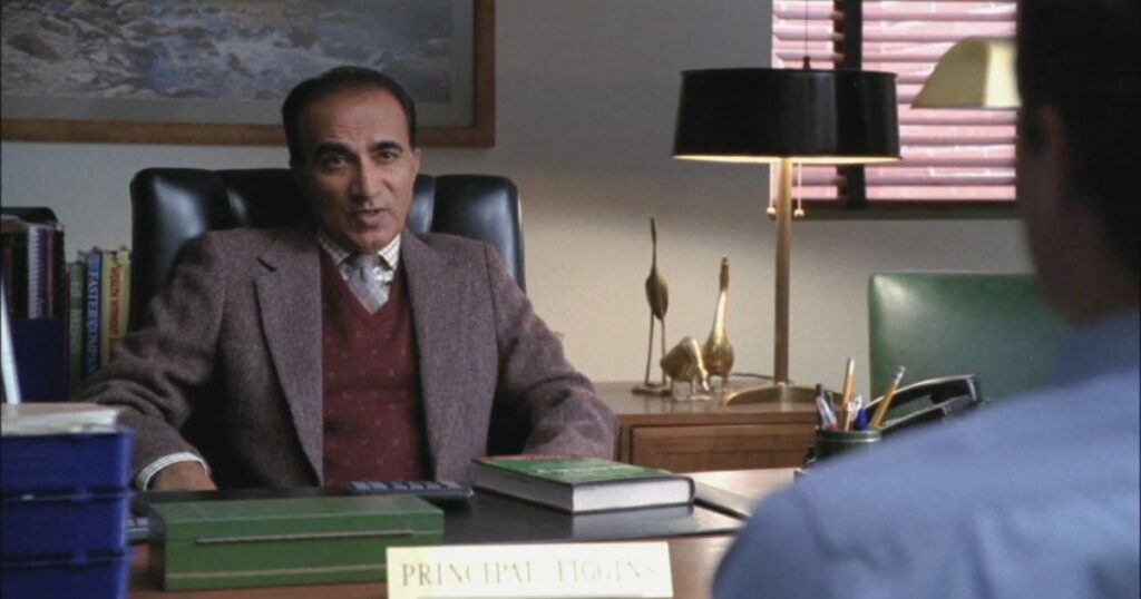 Emma Argues with Principal Figgins